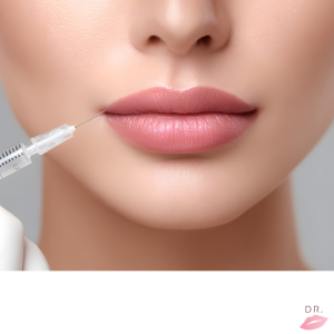 Filler labbra sicuri e professionali Primo piano di labbra curate con trattamento filler eseguito in sicurezza da un medico professionista